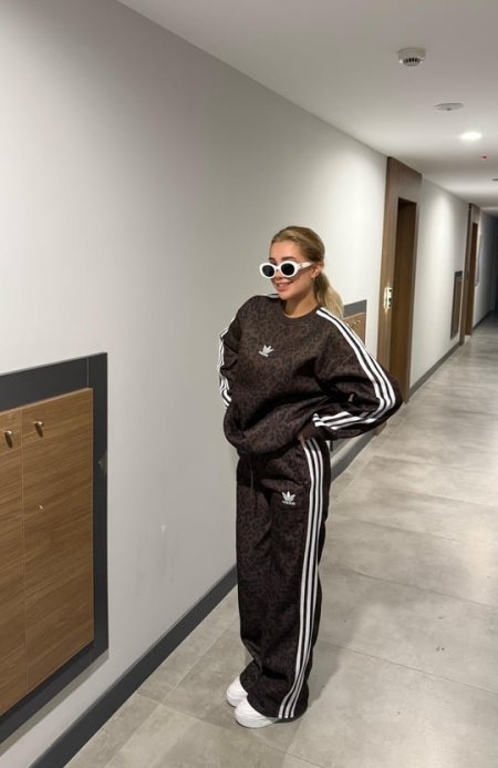 ترنج Adidas leopard مبطن